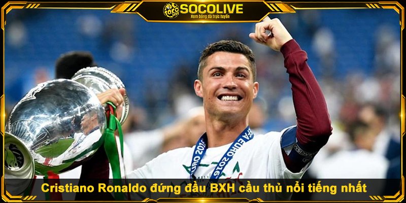 Top 10 Cầu Thủ Nổi Tiếng Nhất Thế Giới 2026 Cristiano Ronaldo đứng đầu BXH cầu thủ nổi tiếng nhất thế giới