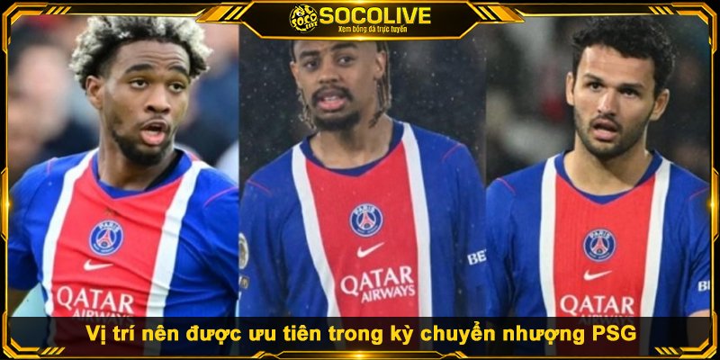 Chuyển Nhượng PSG - Đội Hình Mới Đã Đủ Sức Cạnh Tranh? Vị trí nên được ưu tiên trong kỳ chuyển nhượng PSG